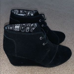 Toms Wedge Ankle Boots